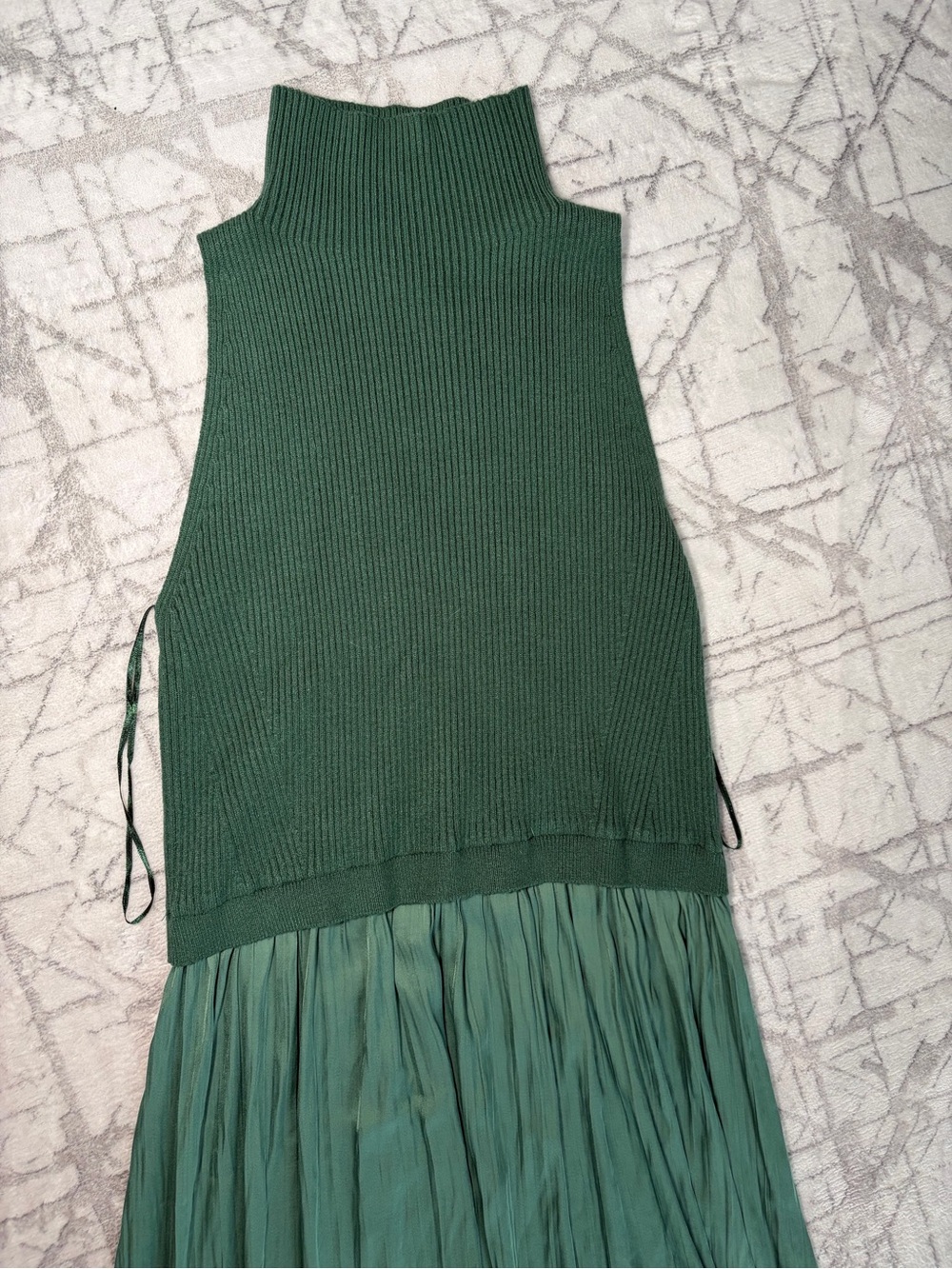 The Thea Sleeveless Twofer Maxi Dress by Anthropologie - Picture 3 of 7